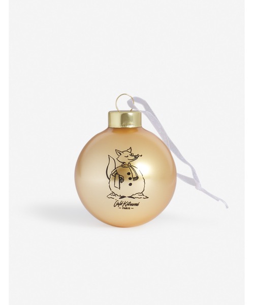 Maison Kitsune(メゾンキツネ)の「CHRISTMAS TREE ORNAMENTS(その他雑貨・メンズ・ゴールド・U)」の2枚目の写真