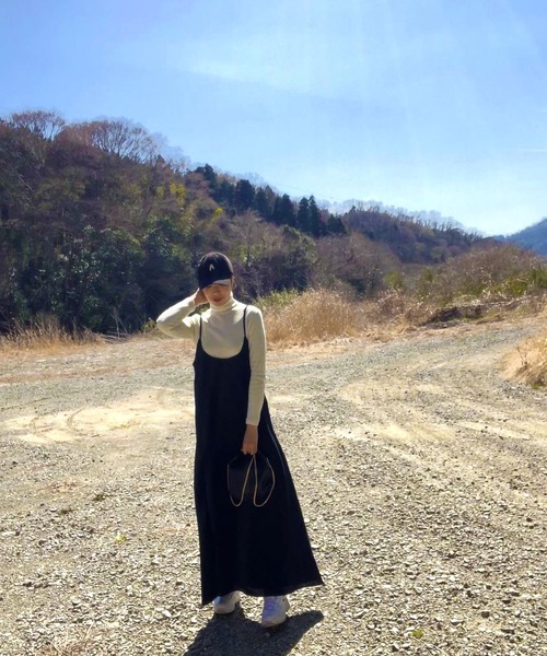 ARCADE(アーケード)の「夏服 フレア キャミワンピース -ARCADE Limited Line-(ワンピース・レディース・ブラック・FREE)」の5枚目の写真