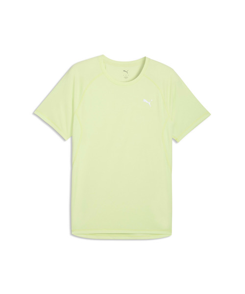 PUMA(プーマ)の「PUMA プーマ メンズ ランニング ラン ヴェロシティ 半袖 Tシャツ(Tシャツ/カットソー・メンズ・ライム/ピンク・XX-LARGE/SMALL/X-LARGE/MEDIUM/LARGE)」の3枚目の写真
