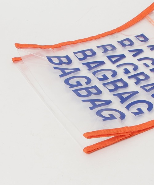 FREAK'S STORE(フリークスストア)の「byeA. × FREAK'S STORE/バイエー 別注 CLEAR BAG/バイエークリアバッグ(トートバッグ・レディース・オレンジ・ONE SIZE)」の3枚目の写真
