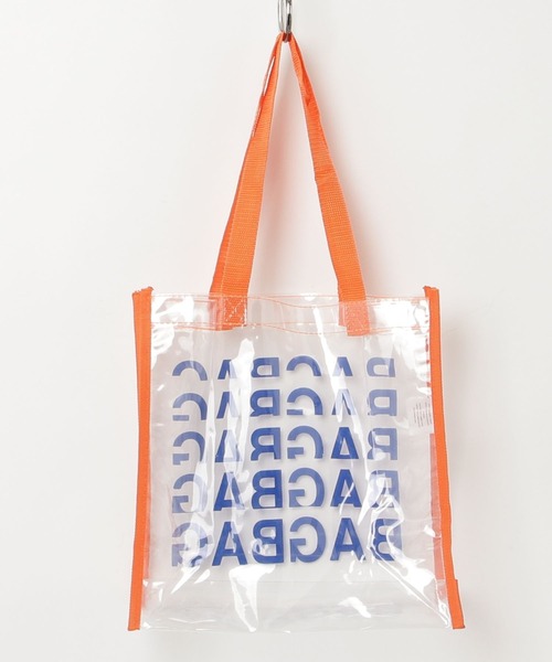 FREAK'S STORE(フリークスストア)の「byeA. × FREAK'S STORE/バイエー 別注 CLEAR BAG/バイエークリアバッグ(トートバッグ・レディース・オレンジ・ONE SIZE)」の4枚目の写真