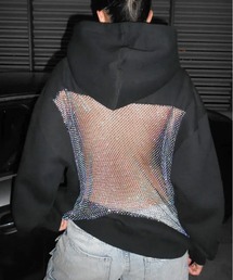 JOHNNY WOLF（ジョニーウルフ）の「TIFFA バックメッシュ オーバーサイズ パーカー（パーカー）」