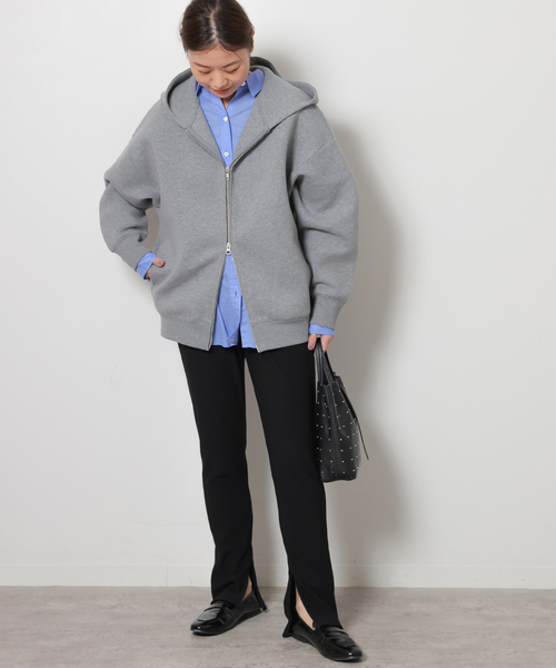 JOURNAL STANDARD relume(ジャーナルスタンダード レリューム)の「《WEB限定追加》ダブルフェイスレギンスパンツ(その他パンツ・レディース・ブラック・38/36)」の3枚目の写真