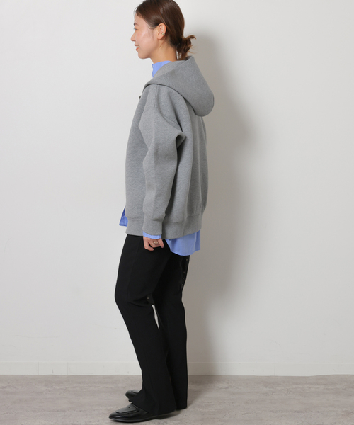 JOURNAL STANDARD relume(ジャーナルスタンダード レリューム)の「《WEB限定追加》ダブルフェイスレギンスパンツ(その他パンツ・レディース・ブラック・38/36)」の4枚目の写真