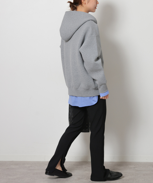 JOURNAL STANDARD relume(ジャーナルスタンダード レリューム)の「《WEB限定追加》ダブルフェイスレギンスパンツ(その他パンツ・レディース・ブラック・38/36)」の5枚目の写真