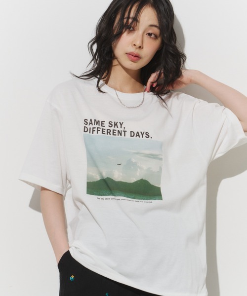 Unitage（ユニテージ）の「photoプリントTシャツ（Tシャツ/カットソー・レディース・ホワイト系その他/ホワイト・FREE）」の11枚目の写真