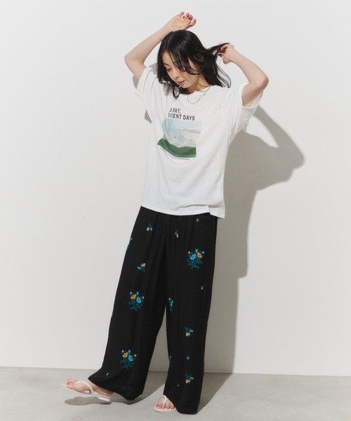 Unitage（ユニテージ）の「photoプリントTシャツ（Tシャツ/カットソー・レディース・ホワイト系その他/ホワイト・FREE）」の14枚目の写真