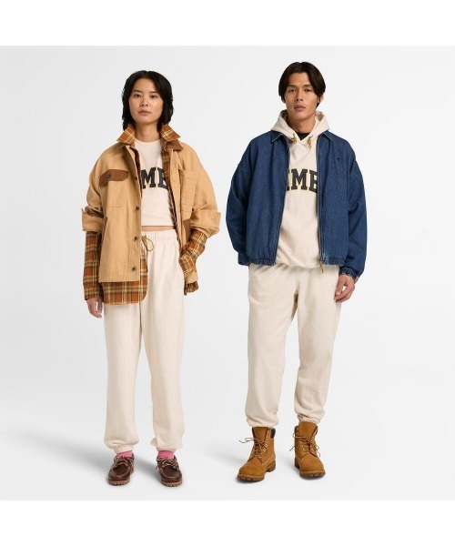 Timberland(ティンバーランド)の「スウェット パンツ ユニセックス(スウェットパンツ・メンズ・オフホワイト・LARGE/MEDIUM/SMALL/X-LARGE/XX-LARGE)」の2枚目の写真