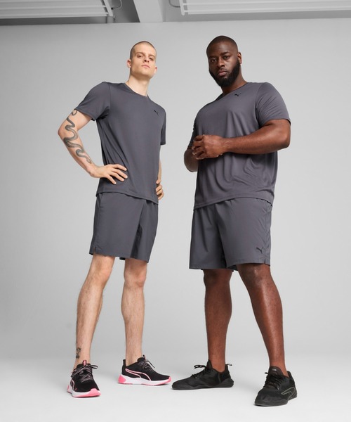 PUMA(プーマ)の「PUMA プーマ メンズ トレーニング TAD エッセンシャル 7インチ ウーブン ショ(その他パンツ・メンズ・グリーン系その他/グレー・LARGE/MEDIUM/SMALL/X-LARGE/XX-LARGE)」の1枚目の写真