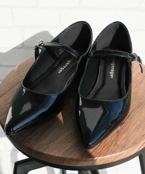 aquagarage(アクアガレージ)の「メリージェーンローヒールパンプス(パンプス・レディース・ブラック系その他/ブラック系その他2・23.0cm/23.5cm/24.0cm/24.5cm/25.0cm)」の17枚目の写真