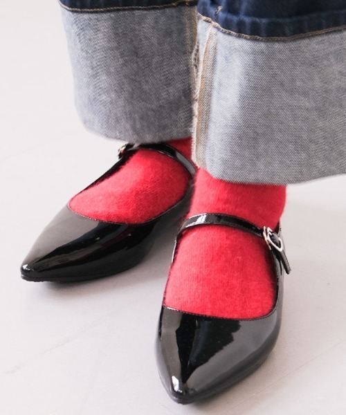 aquagarage(アクアガレージ)の「メリージェーンローヒールパンプス(パンプス・レディース・ブラック系その他/ブラック系その他2・23.0cm/23.5cm/24.0cm/24.5cm/25.0cm)」の20枚目の写真