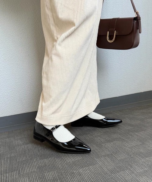 aquagarage(アクアガレージ)の「メリージェーンローヒールパンプス(パンプス・レディース・ブラック系その他/ブラック系その他2・23.0cm/23.5cm/24.0cm/24.5cm/25.0cm)」の9枚目の写真