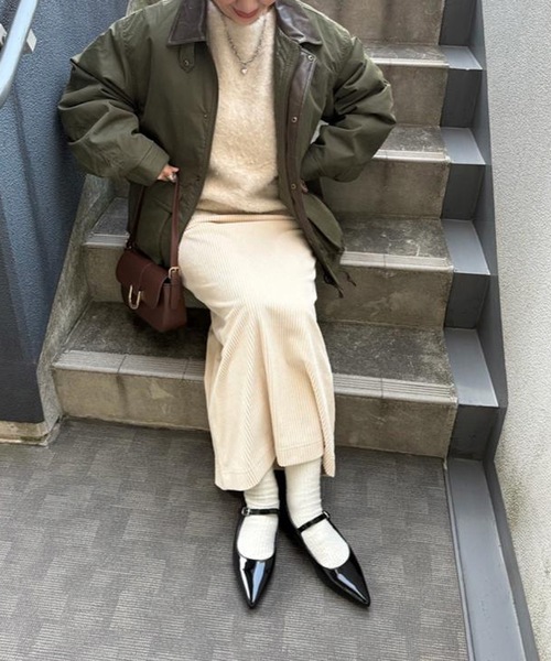 aquagarage(アクアガレージ)の「メリージェーンローヒールパンプス(パンプス・レディース・ブラック系その他/ブラック系その他2・23.0cm/23.5cm/24.0cm/24.5cm/25.0cm)」の11枚目の写真