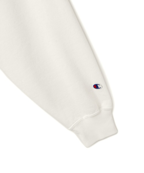 Champion for ADAM ET ROPE'】別注 SWEAT HALF ZIP（スウェット