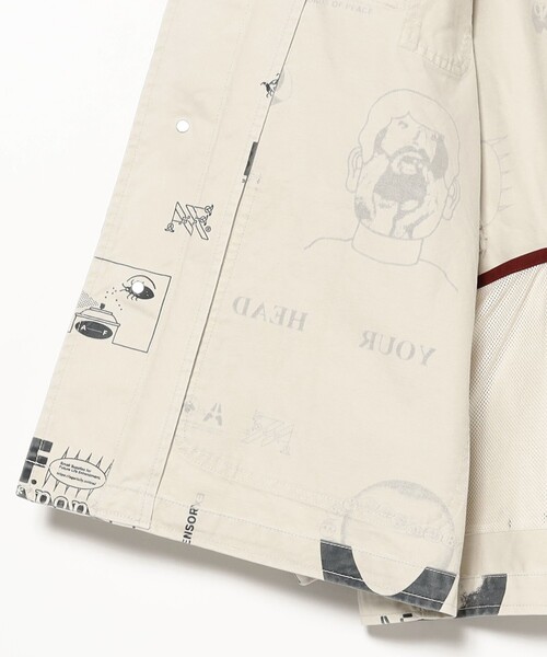 DEMARCOLAB（デマルコラブ）の「DeMarcoLab / HEAD LIKE A HOLE WORK JKT（ブルゾン・メンズ・ナチュラル/ネイビー・M/L/XL）」の6枚目の写真