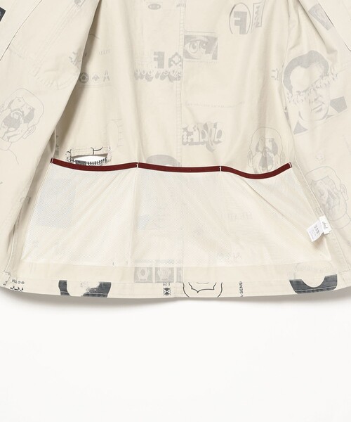 DEMARCOLAB（デマルコラブ）の「DeMarcoLab / HEAD LIKE A HOLE WORK JKT（ブルゾン・メンズ・ナチュラル/ネイビー・M/L/XL）」の7枚目の写真