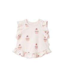 gelato pique | 【BABY】カップケーキ柄Tシャツ(その他ベビーウェア)