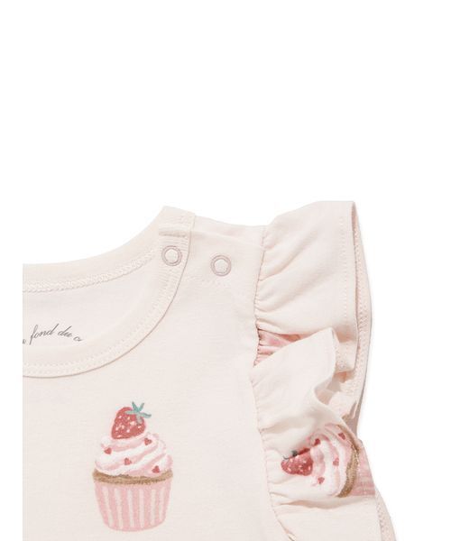 gelato pique(ジェラートピケ)の「【BABY】カップケーキ柄Tシャツ(その他ベビーウェア・キッズ・ピンク・80)」の17枚目の写真