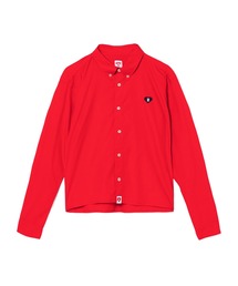 CROPPED LENGTH BUTTON DOWN SHIRT
