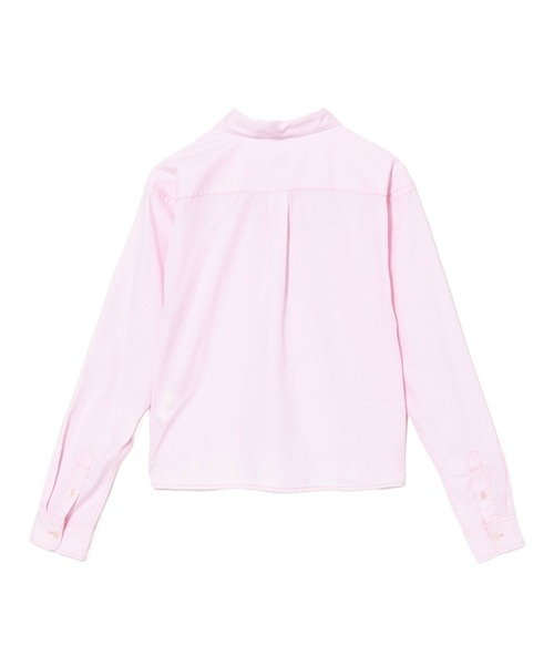 A BATHING APE(アベイシングエイプ)の「CROPPED LENGTH BUTTON DOWN SHIRT(シャツ/ブラウス・レディース・ブルー/レッド/ピンク・SMALL/X-SMALL)」の5枚目の写真