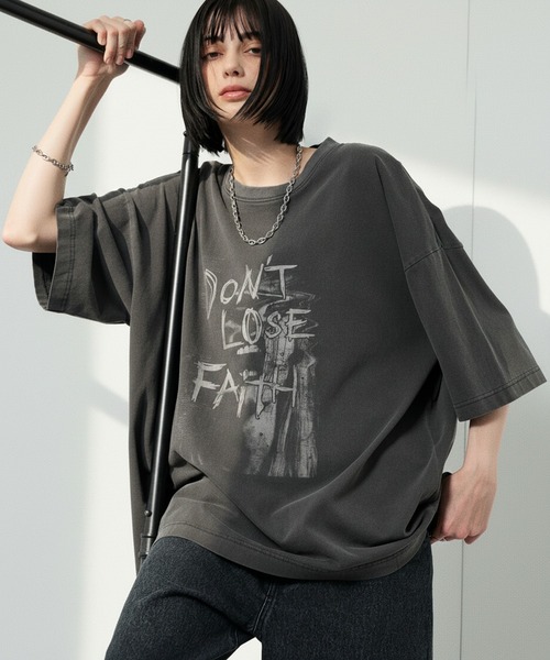 ALFRED スプーン　Tシャツセット Alfred Alex】Vintage Graphic Oversized Tee / ヴィンテージライク