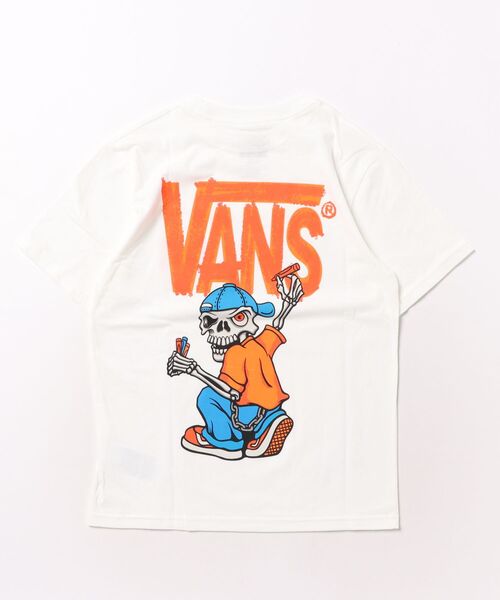 VANS(バンズ)の「VANS/バンズ キッズ 半袖 Tシャツ バックプリント VN000TCK(Tシャツ/カットソー・キッズ・ホワイト/パープル・150cm/140cm/130cm)」の18枚目の写真