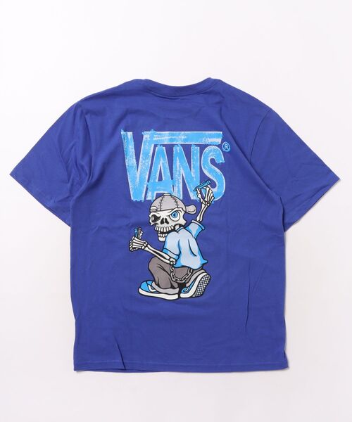 VANS(バンズ)の「VANS/バンズ キッズ 半袖 Tシャツ バックプリント VN000TCK(Tシャツ/カットソー・キッズ・ホワイト/パープル・150cm/140cm/130cm)」の19枚目の写真