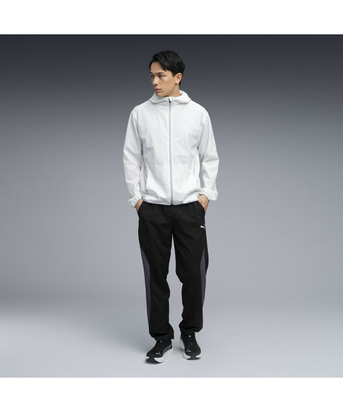 PUMA(プーマ)の「PUMA プーマ メンズ トレーニング プーマ フレックス ストレッチ ウーブン(ブルゾン・メンズ・ホワイト/ブラック・LARGE/XX-LARGE/MEDIUM/SMALL/X-LARGE)」の4枚目の写真