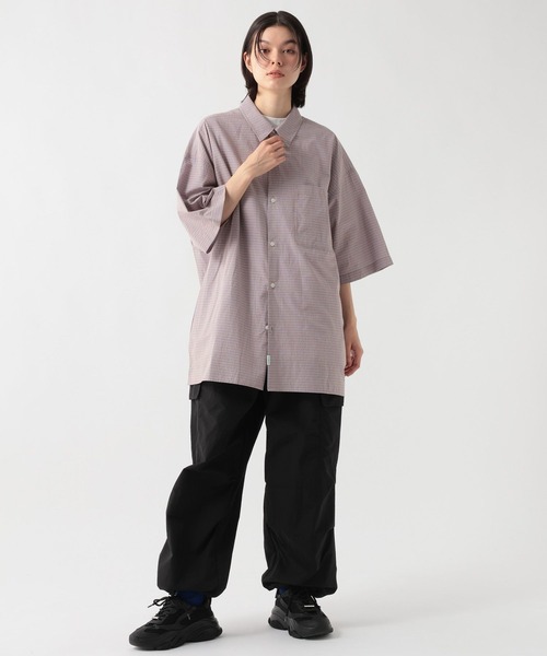 GEORGE'S(ジョージズ)の「ブロードチェックシャツ(シャツ/ブラウス・メンズ・ブルー/レッド/ベージュ・MEDIUM/LARGE)」の5枚目の写真