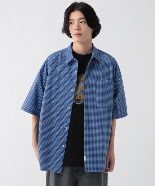 GEORGE'S(ジョージズ)の「ブロードチェックシャツ(シャツ/ブラウス・メンズ・ブルー/レッド/ベージュ・MEDIUM/LARGE)」の21枚目の写真