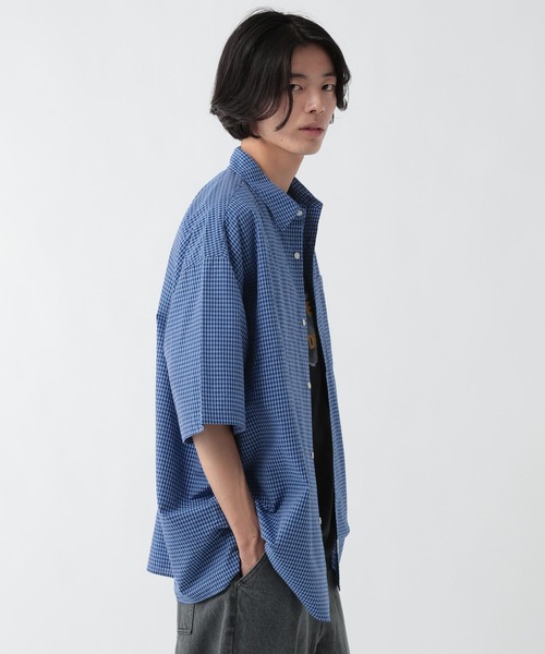 GEORGE'S(ジョージズ)の「ブロードチェックシャツ(シャツ/ブラウス・メンズ・ブルー/レッド/ベージュ・MEDIUM/LARGE)」の22枚目の写真