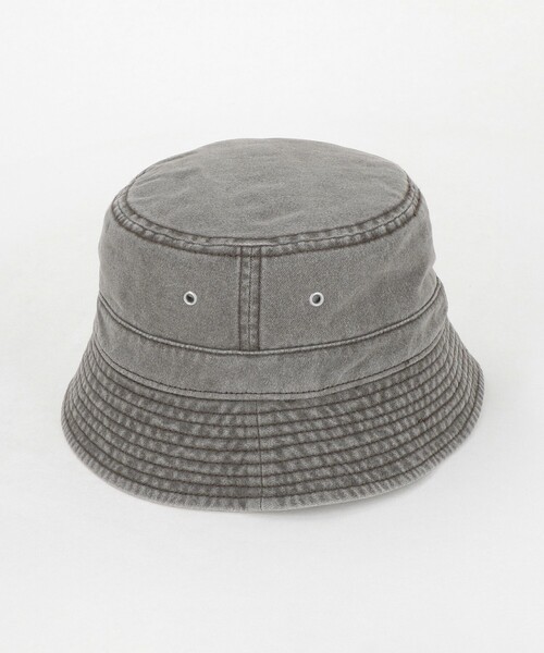 green label relaxing（グリーンレーベルリラクシング）の「GLR ピグメント ハット（ハット・メンズ・ブラック/ダークブラウン・FREE）」の4枚目の写真