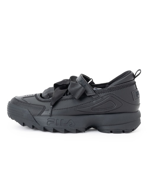 FILA（フィラ）の「DISRUPTOR BALLET / ディスラプターバレエ / 厚底スニーカー（スニーカー・レディース・ブラック・23.0cm/23.5㎝/24.0cm/24.5cm/25.0cm/25.5cm/26.0cm）」の4枚目の写真