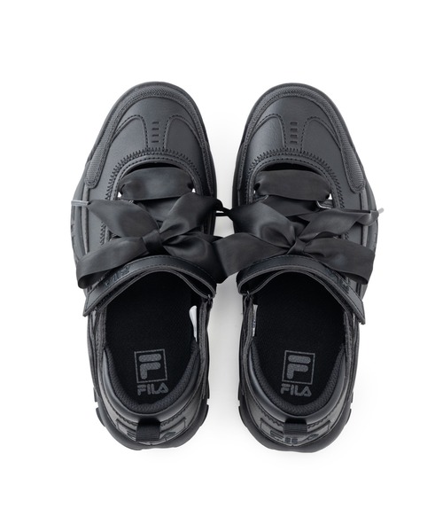 FILA（フィラ）の「DISRUPTOR BALLET / ディスラプターバレエ / 厚底スニーカー（スニーカー・レディース・ブラック・23.0cm/23.5㎝/24.0cm/24.5cm/25.0cm/25.5cm/26.0cm）」の2枚目の写真