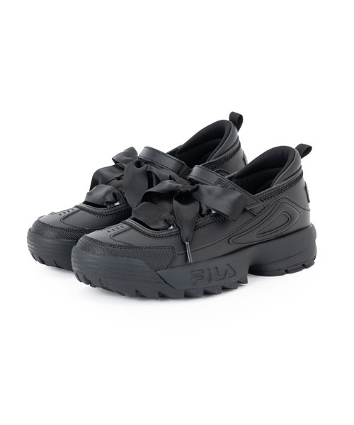 FILA（フィラ）の「DISRUPTOR BALLET / ディスラプターバレエ / 厚底スニーカー（スニーカー・レディース・ブラック・23.0cm/23.5㎝/24.0cm/24.5cm/25.0cm/25.5cm/26.0cm）」の9枚目の写真
