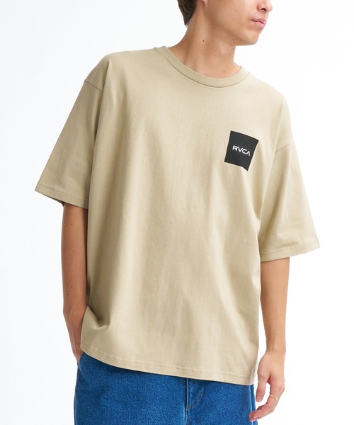 RVCA（ルーカ）の「RVCA メンズ DOUBLE BOX RVCA SS Tシャツ 【2026年春夏モデル】（Tシャツ/カットソー・メンズ・ブラック系その他/ホワイト/ベージュ系その他/ブルー系その他・X-LARGE/LARGE/MEDIUM/SMALL）」の5枚目の写真