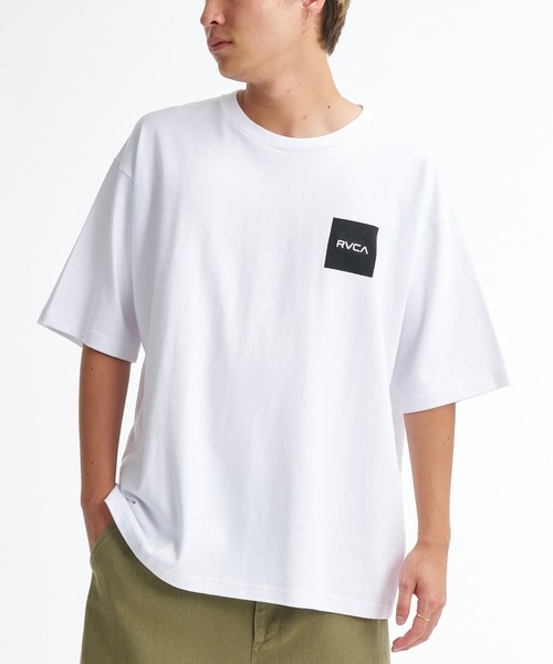 RVCA（ルーカ）の「RVCA メンズ DOUBLE BOX RVCA SS Tシャツ 【2026年春夏モデル】（Tシャツ/カットソー・メンズ・ブラック系その他/ホワイト/ベージュ系その他/ブルー系その他・X-LARGE/LARGE/MEDIUM/SMALL）」の15枚目の写真