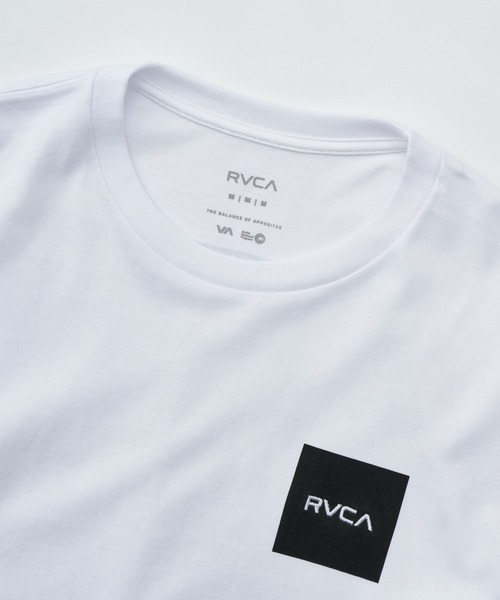 RVCA（ルーカ）の「RVCA メンズ DOUBLE BOX RVCA SS Tシャツ 【2026年春夏モデル】（Tシャツ/カットソー・メンズ・ブラック系その他/ホワイト/ベージュ系その他/ブルー系その他・X-LARGE/LARGE/MEDIUM/SMALL）」の9枚目の写真
