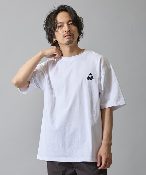 GERRY(ジェリー)の「【GERRY】 半袖Tシャツ(Tシャツ/カットソー・メンズ・ホワイト/ブラック系/ブラック/ホワイト系3/ブラック系その他5/ブラック系その他3/ホワイト系その他4/ブラック系その他/ホワイト系1/ホワイト系/ブラック系3/ホワイト系その他3/ホワイト系その他/ホワイト系その他5・X-LARGE/LARGE/MEDIUM/SMALL)」の2枚目の写真