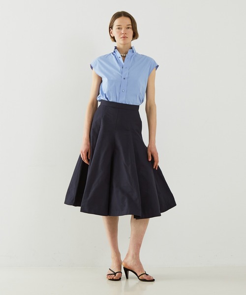 DESIGNWORKS(デザインワークス)の「メモリーオックスフレアスカート(スカート・レディース・ネイビー・38)」の17枚目の写真