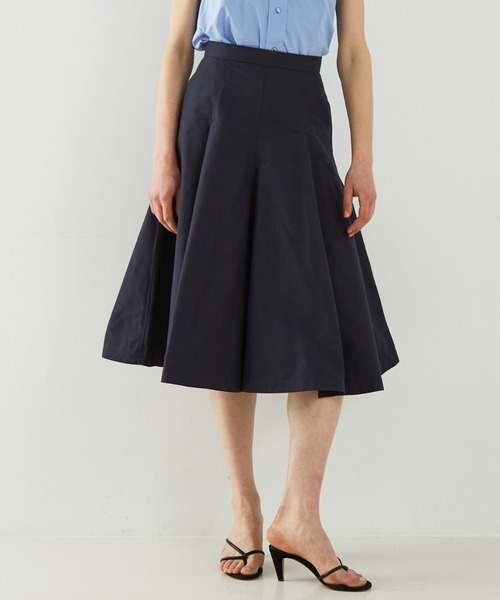 DESIGNWORKS(デザインワークス)の「メモリーオックスフレアスカート(スカート・レディース・ネイビー・38)」の10枚目の写真