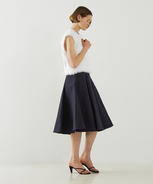 DESIGNWORKS(デザインワークス)の「メモリーオックスフレアスカート(スカート・レディース・ネイビー・38)」の20枚目の写真