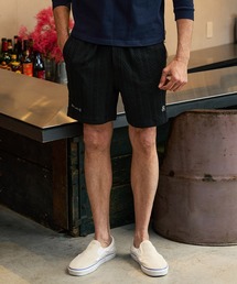 Maison code 13（メゾンコードサーティーン）の「mp14766-Jacquard knit sew shorts ニットショートパンツ(M26S-08)（その他パンツ）」