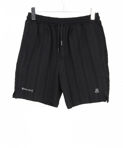 Maison code 13(メゾンコードサーティーン)の「mp14766-Jacquard knit sew shorts ニットショートパンツ(M26S-08)(その他パンツ・メンズ・ネイビー/ブラック・S/M/L)」の17枚目の写真