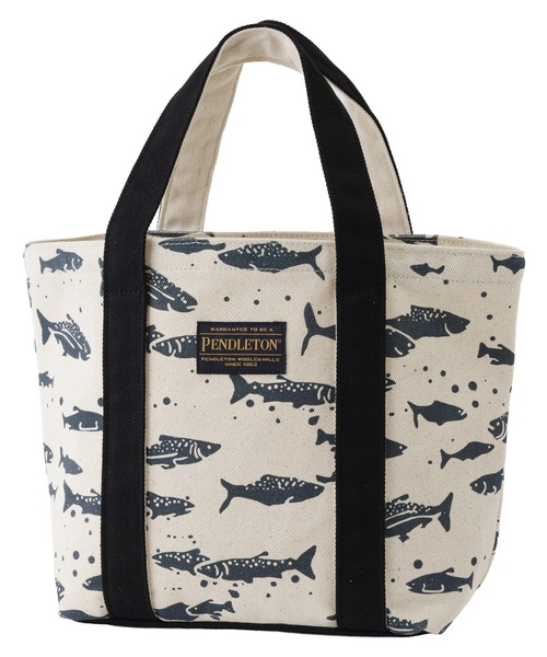 PENDLETON（ペンドルトン）の「PENDLETON/ペンドルトン サーモンフォールズ スローキャンバス ミニトートバッグ（トートバッグ・レディース・ブラック/ブルー・FREE）」の2枚目の写真