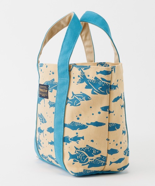 PENDLETON（ペンドルトン）の「PENDLETON/ペンドルトン サーモンフォールズ スローキャンバス ミニトートバッグ（トートバッグ・レディース・ブラック/ブルー・FREE）」の8枚目の写真