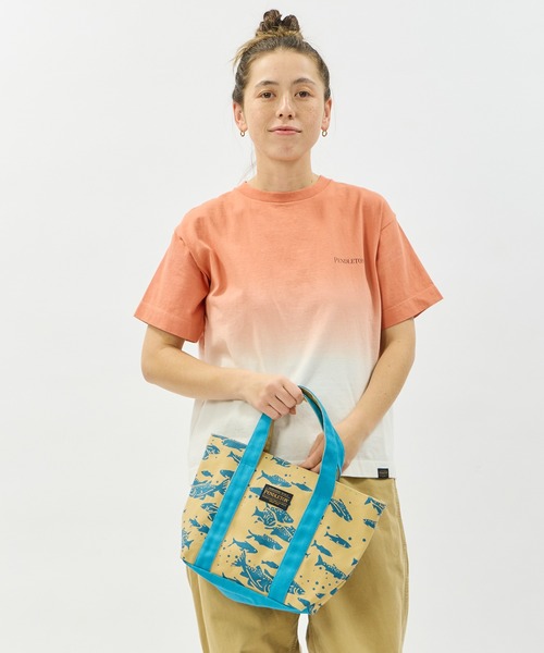 PENDLETON（ペンドルトン）の「PENDLETON/ペンドルトン サーモンフォールズ スローキャンバス ミニトートバッグ（トートバッグ・レディース・ブラック/ブルー・FREE）」の10枚目の写真