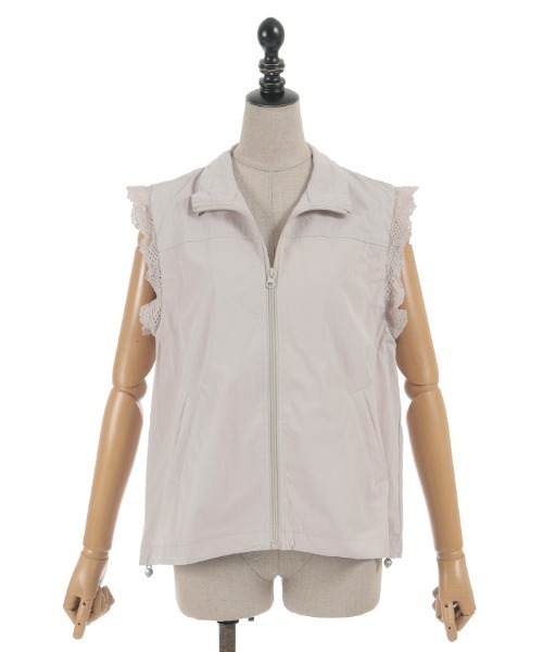 axes femme（アクシーズファム）の「ベスト（Tシャツ/カットソー・レディース・ブラック/ベージュ・FREE）」の12枚目の写真