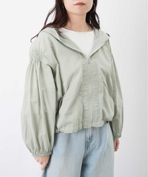 LADY LUCK LUCA（レディラックルカ）の「LC/LLL コットンシャーリングフードブルゾン/パーカー（ブルゾン）」