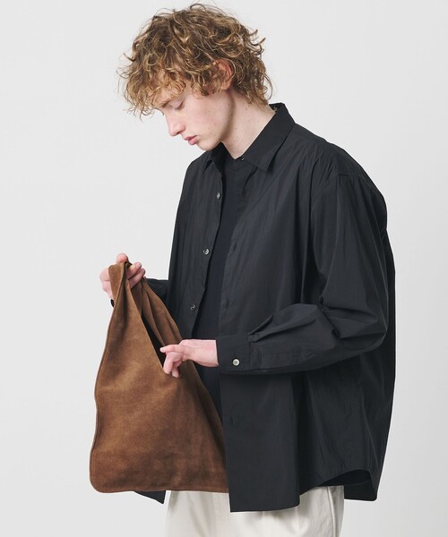 AULENTTI(オウレンティ)の「<AULENTTI>トートバッグ(トートバッグ・メンズ・ブラック/ダークブラウン・FREE)」の4枚目の写真